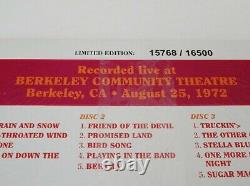 Grateful Dead Dave's Picks 24 Berkeley CA 8/25/72 1972 BCT Vol. Twenty Four 3 CD
