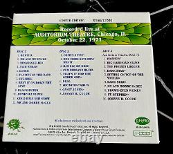 Grateful Dead Dave's Picks 3 Volume Three Chicago Illinois IL 10/22/71 1971 3 CD