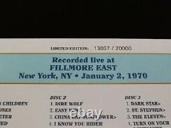 Grateful Dead Dave's Picks 30 Volume Thirty Fillmore East NYC NY 1/2,3/1970 3 CD