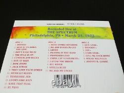 Grateful Dead Dave's Picks 32 Volume Thirty Two Philadelphia Spectrum 3/24/1973