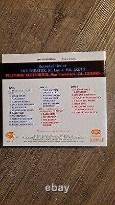 Grateful Dead Dave's Picks 6 Volume Six Fillmore 12/20/1969 With 2013 bonus disc