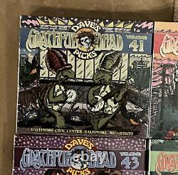 Grateful Dead Dave's Picks Complete Sub 2022 VOL 41 42 43 44 + Bonus SEALED READ