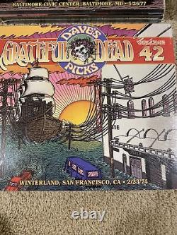 Grateful Dead Dave's Picks Complete Sub 2022 VOL 41 42 43 44 CDs + BONUS SEALED