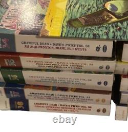 Grateful Dead. Dave's Picks Lot. Volumes 16, 25, 26, 33, 34 (bonus)-38 Excellent