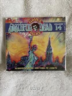 Grateful Dead Dave's Picks Vol 14 + Bonus Academy Of Music NYC 3/26/72- SEALED