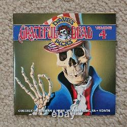 Grateful Dead Dave's Picks Vol. 4 3-cd Set Complete 9/24/76 Williamsburg