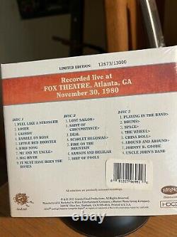 Grateful Dead Dave's Picks Vol 8 Fox Theatre, Atlanta 11/30/80 OOP 3-CD SEALED