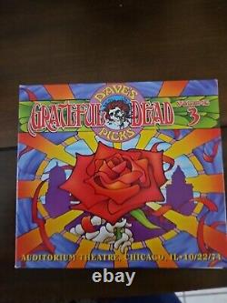 Grateful Dead Dave's Picks Volume 3 (3 CDs) Limited Jerry Garcia Chicago