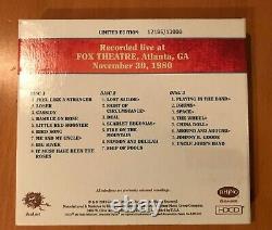 Grateful Dead Dave's Picks Volume 8 11/30/80 Atlanta, GA 3CD Set 1980
