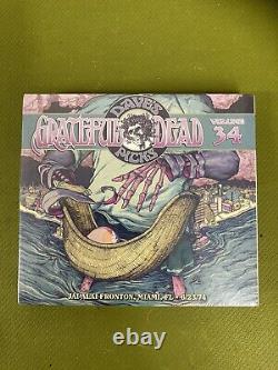 Grateful Dead Dave's Vol 34, Jai Alai Fronton, Miami, FL. 6/23/74 3CD Live