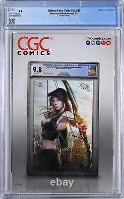 Grimm Fairy Tales v2 #49 CGC 9.8 (2021, Zenescope) Paul Green Cereal Variant H