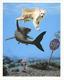 Josh Keyes 15 X 12 Limited Edition Print Turbulence Tiny Showcase Edition 1683