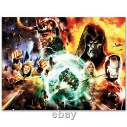 MARVEL Comics Numbered Limited Edition What If Canvas Art