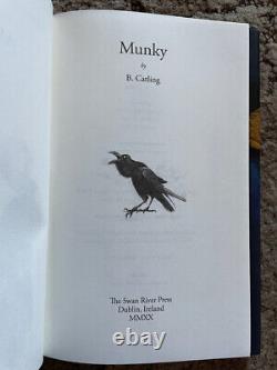 MUNKY B. Catling, Dave McKean (art) 500 copy SIGNED (by BOTH) LTD Swan River HC