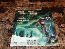 Megadeth Rare Band Signed Vinyl Record Super Collider Dave Mustaine Ellefson COA