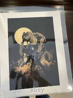 Mike Mignola & Dave Stewart Hellboy Limited Edition Art Prints