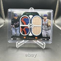 Mike Piazza And David Wright 2024 Topps Museum Collection Quad Relic 1/1