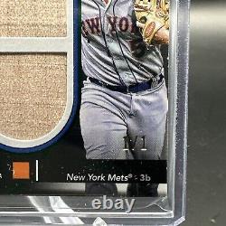 Mike Piazza And David Wright 2024 Topps Museum Collection Quad Relic 1/1