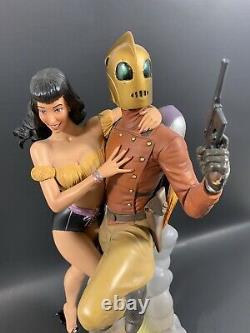 Mondo The Rocketeer And Betty 14 Polystone Statue Limited Edition Dave Stevens