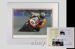 NEIL HODGSON superbike champion SIGNED limited edition print + cert Dave Foord