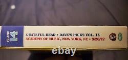 NEW Grateful Dead Dave's Picks Vol 14 + Bonus Disc 3/26/1972 Academy Of Music