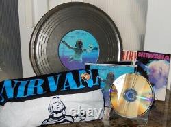 NIRVANA nevermind GOLD CD LTD #d IMPORT TIN FILM CAN SET foo fighters dave grohl