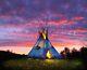 Naugatuck Tipi, Signed And Numbered Limited Edition Giclee Canvas By Dave Grant