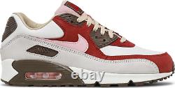 Nike Air Max 90 NRG DQM Daves Quality Meat Bacon White Red CU1816-100 Men's 11