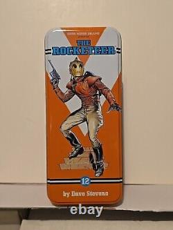 RARE! DAVE STEVENS The ROCKETEER Statue & Tin Dark Horse Deluxe #277/500 MIB