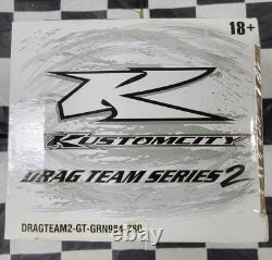 RARE Kustomcity Dave Chang Design Drag Bus OVER-CHROME SERIES 2 LIMEY 780/984