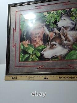 Rare Dave Merrick Signed & Numbered 547/700 Watchers in the Woods 1992 Art Print