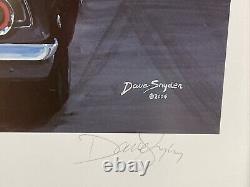 Rare Dave Snyder Give It Some Gas 2004 Signed Numbered Framed #318/950 A+