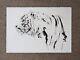 Rare Dave White Tiger Print Limited Edition Of 25
