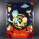 Rick And Morty Silkscreen Print Variant Perillo 18x24 Acme Coa Le 64/100 Sealed