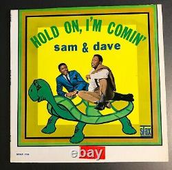 SAM & DAVE HOLD ON I'M COMIN' STAX MONO WHITE LABEL PROMO LP EX/VG+ coming