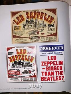 SIGNED, 1 of 1000, 1st, LED ZEPPELIN, FIVE GLORIOUS NIGHTS, EARLS COURT MAY 1975