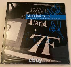 SIGNED Dave Matthews Band Live Trax Vol 1 RSD DMB Blue Vinyl RARE Carter Atefan