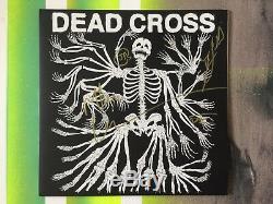 SIGNED by DAVE LOMBARDO SLAYER MIKE PATTON FAITH NO MORE DEAD CROSS VINYL LP