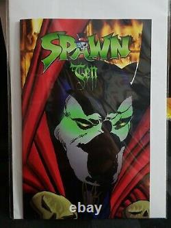 SPAWN Ten #10 ASHCAN Variant SIGNED DAVE SIM LIMITED /300 High Grade Cards
