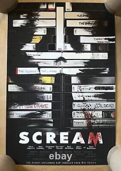 Scream Ghostface Alternate Movie Poster by Dave O'Flanagan Gallery 1988 #89