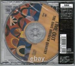Sealed DAVE BRUBECK Time Out JAPAN 24k GOLD CD SRCS6680 withOBI+PROMO STICKER