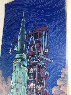 Sleep The Band Concert Tour Poster 4/20/22 Official FOIL SIGNED X/50 Dave Kloc