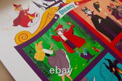 Sleeping Beauty Dave Perillo 10/100 Bottleneck Eyeland Disney Poster Print