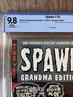Spawn #10 CBCS 9.8 Censored Grandma Halloween Variant CGC Cerebus Dave Sim