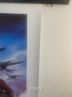 Star Wars Dave Dorman Lithograph Signed Limited Edition Wedge Atlas #1005/1500