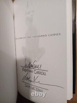 THE HEIDELBERG CYLINDER Signed Jonathan Carroll Dave McKean 1st Ed. 1/1000