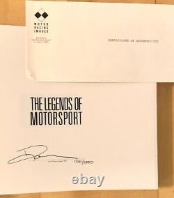 The Legends Of Motorsport Dave Friedman Signed #1231/2550 1992 Boxed