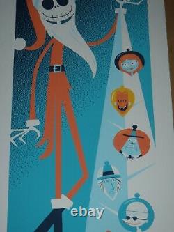 The Nightmare Before Christmas Dave Perillo art print poster