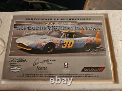 University of Racing 1969 Dave Marcis #30 Dodge Charger Daytona 1/24 Autographed