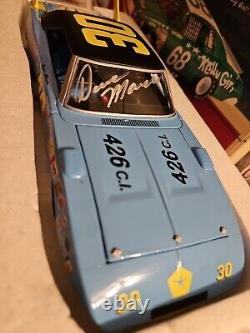 University of Racing 1969 Dave Marcis #30 Dodge Charger Daytona 1/24 Autographed